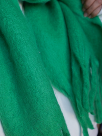 Écharpe verte