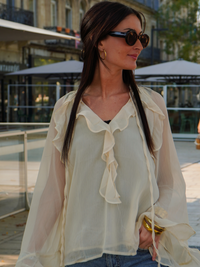 Blouse crème