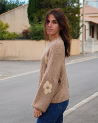 Pull fleurs