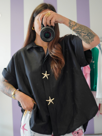 Chemise broche noire