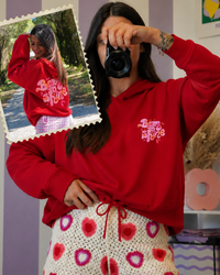 Sweat capuche (nœud) Born To Shine (4 couleurs)