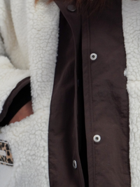 Veste moumoutte réversible