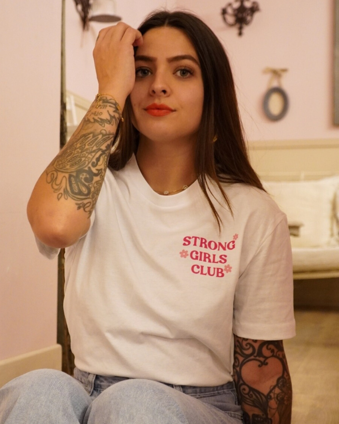 T-shirt Strong Girls Club