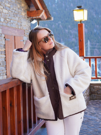 Veste moumoutte réversible