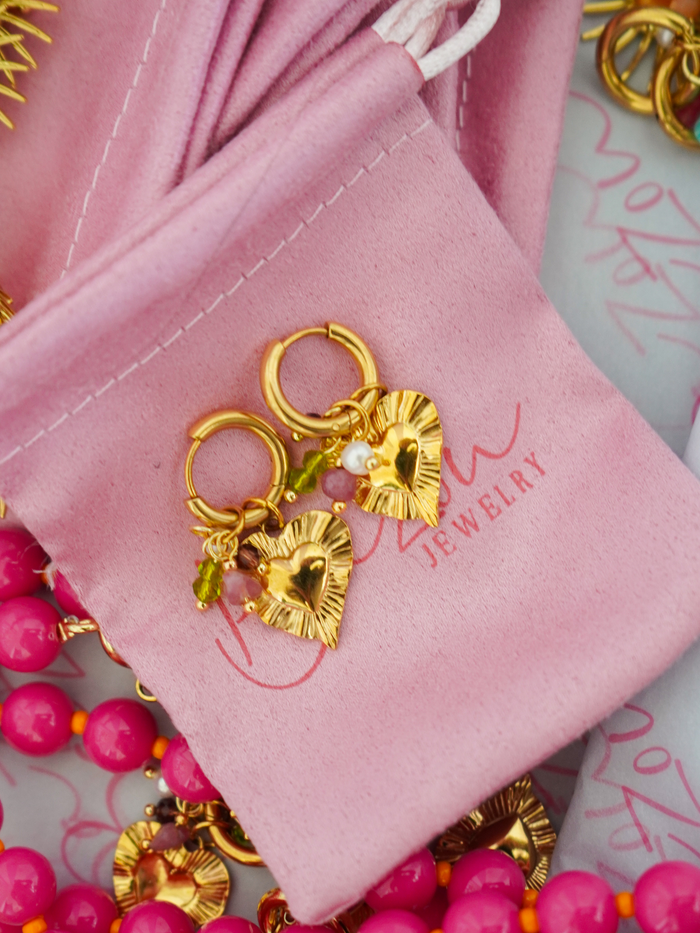 Boucles d'oreilles cœur