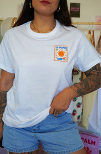 T-shirt LA FRANQUI timbre (💙🩷)
