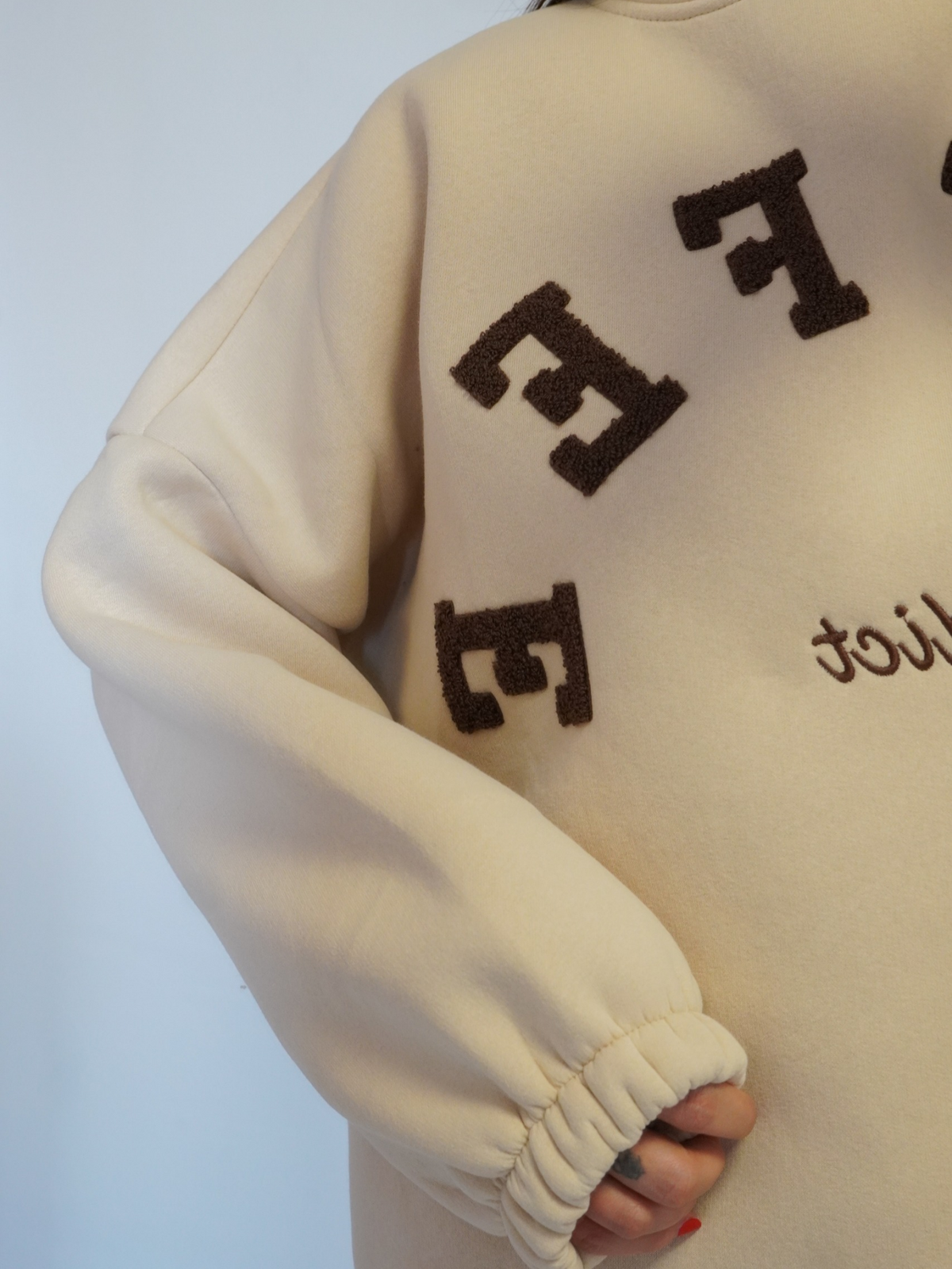 Sweat Coffee Addict crème