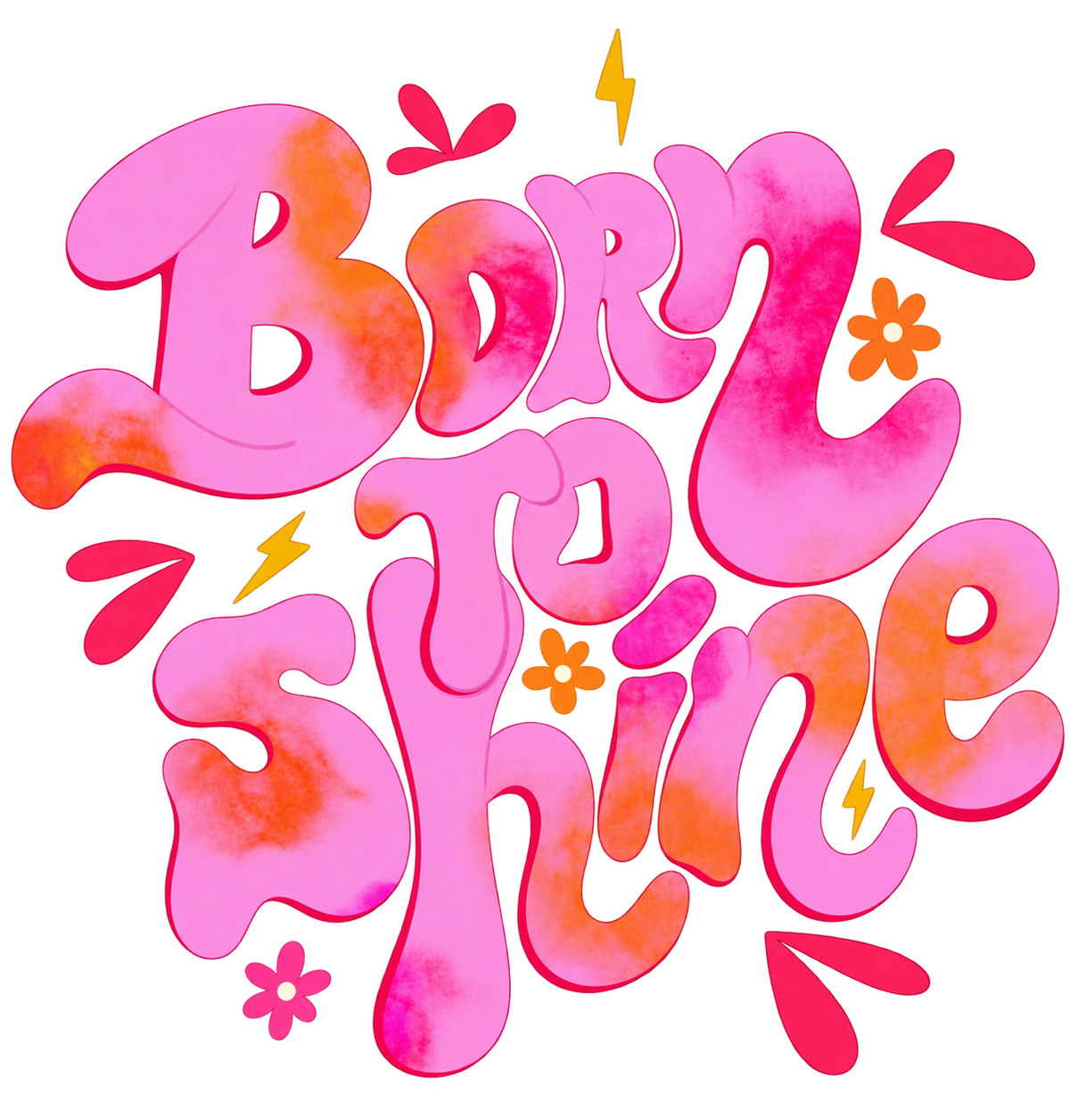 Sweat zippé Born To Shine (2 couleurs)