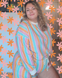 Ensemble cocooning coloré
