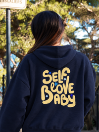 Sweat capuche (nœud) Self love Baby (5 couleurs)