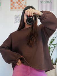 Sweat Coffee Addict chocolat