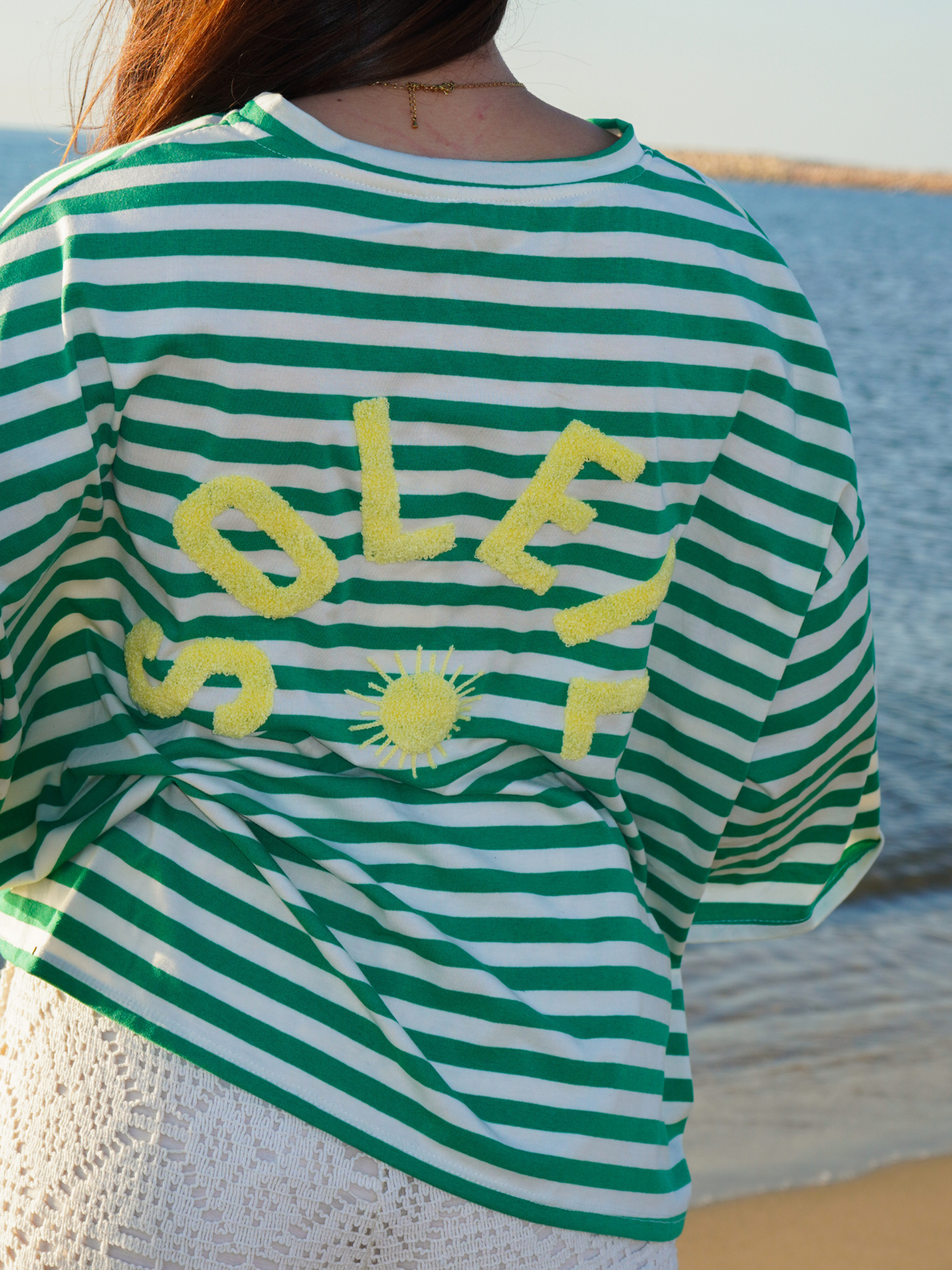 T-shirt SOLEIL vert