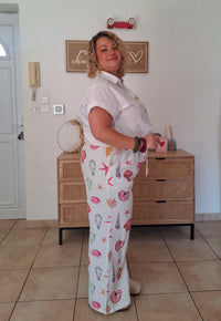 Pantalon coquillages