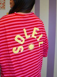 T-shirt SOLEIL rouge