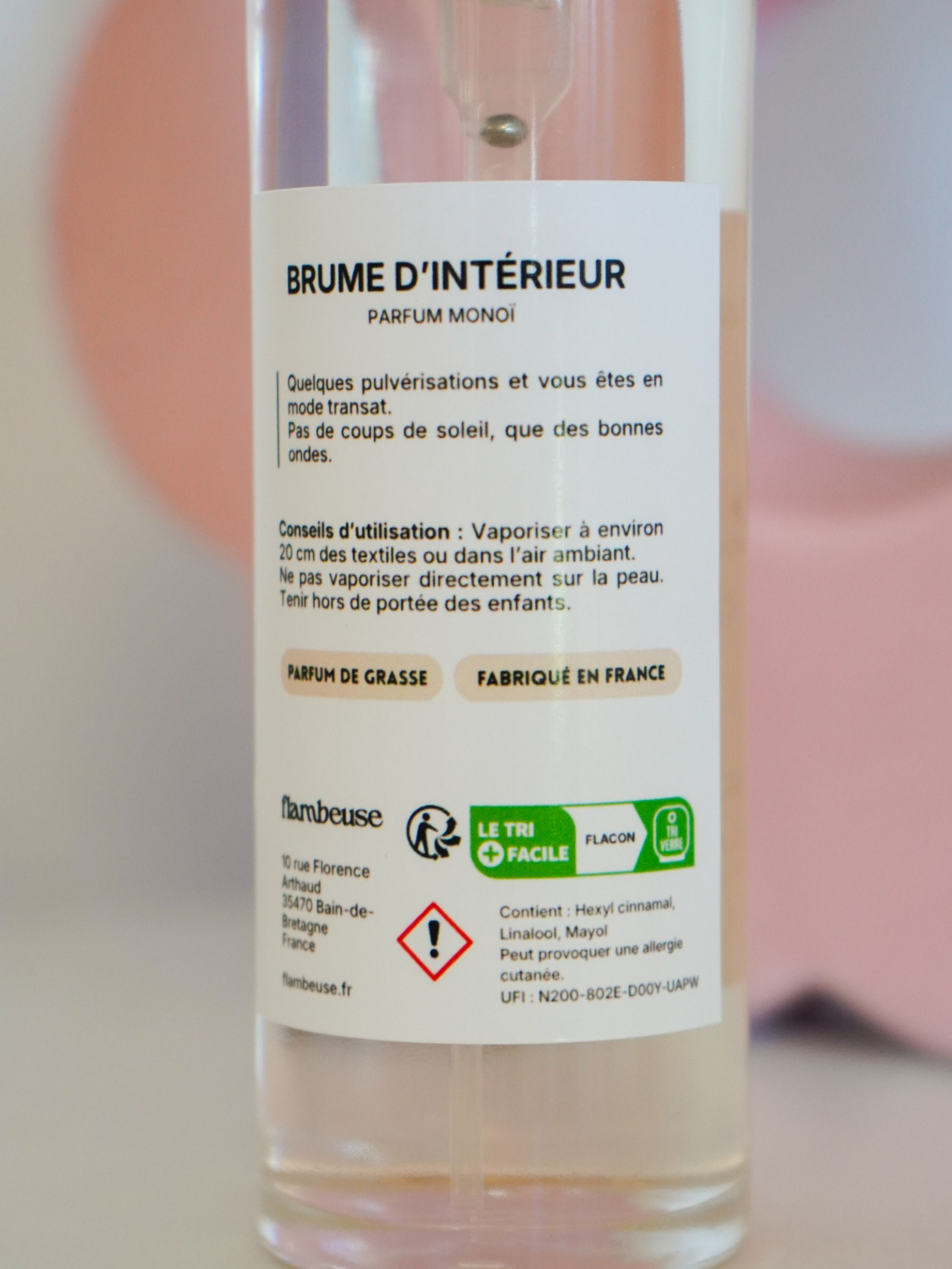 Brume d'intérieur "Évasion sous les cocotiers"