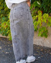 Jupe longue denim