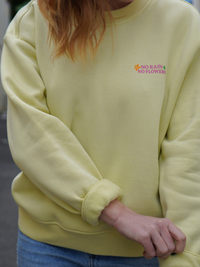 Sweat No rain, No flowers jaune