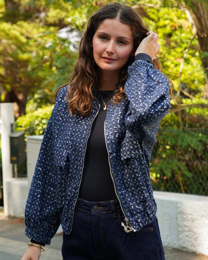 Bomber à strass