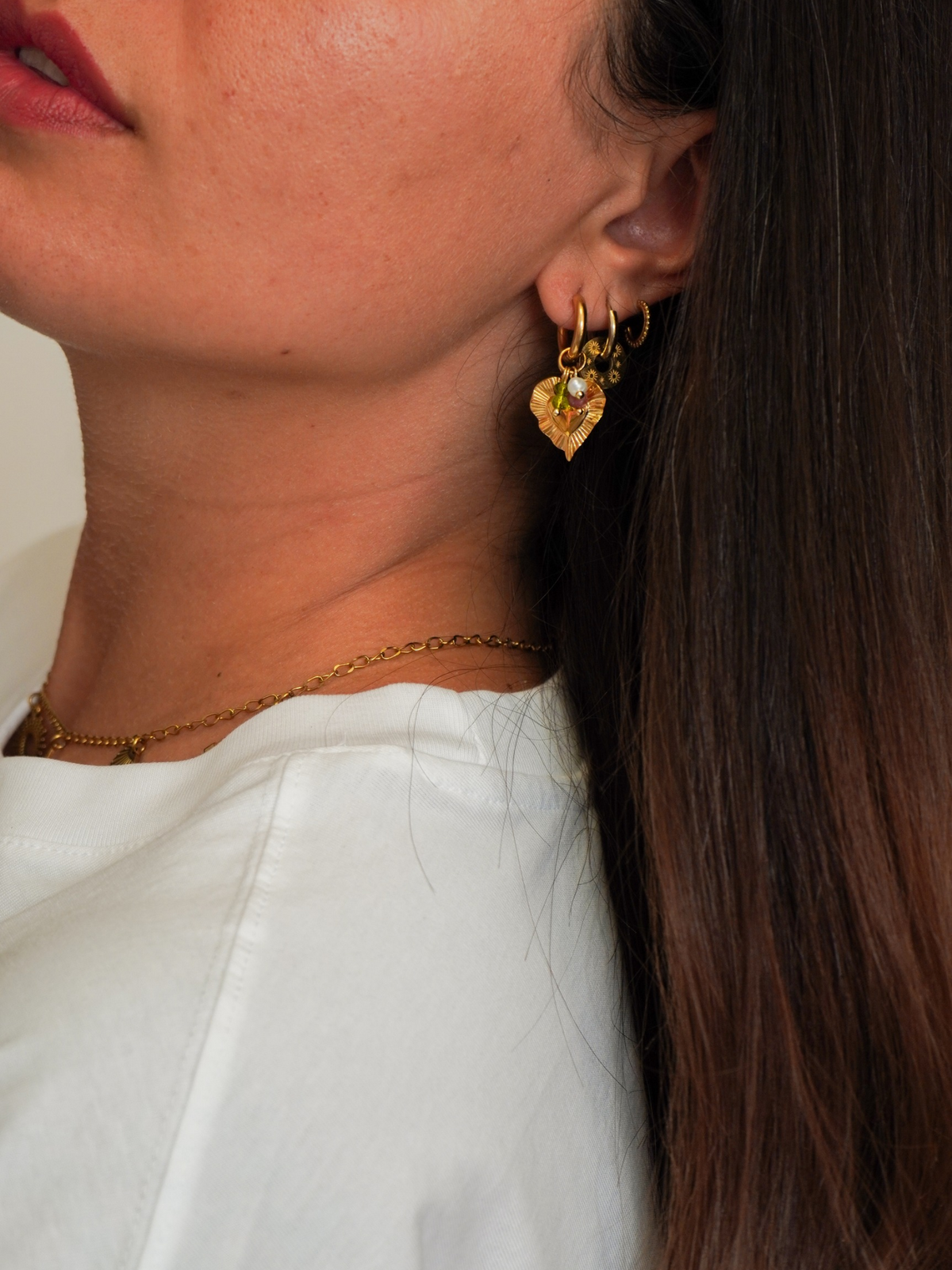 Boucles d'oreilles cœur