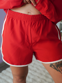 Ensemble sportwear rouge