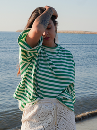 T-shirt SOLEIL vert