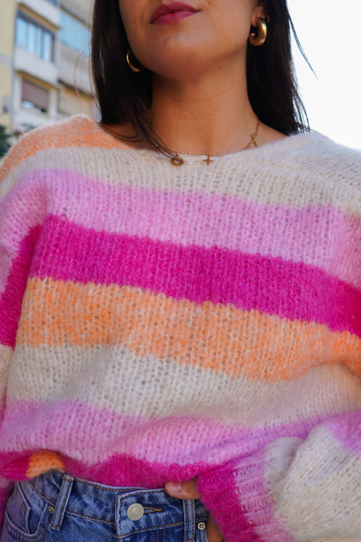 Gilet coloré