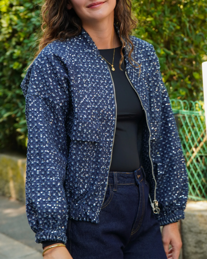 Bomber à strass
