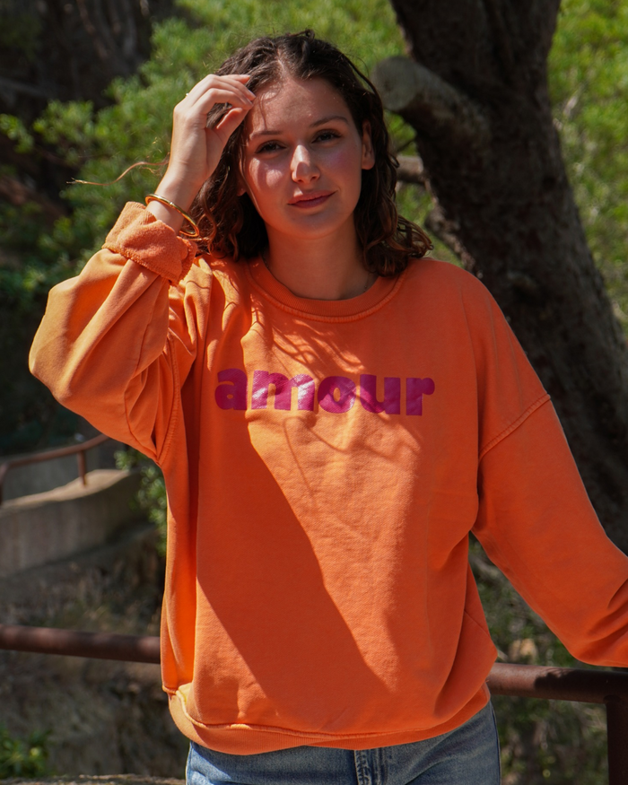 Sweat amour orange