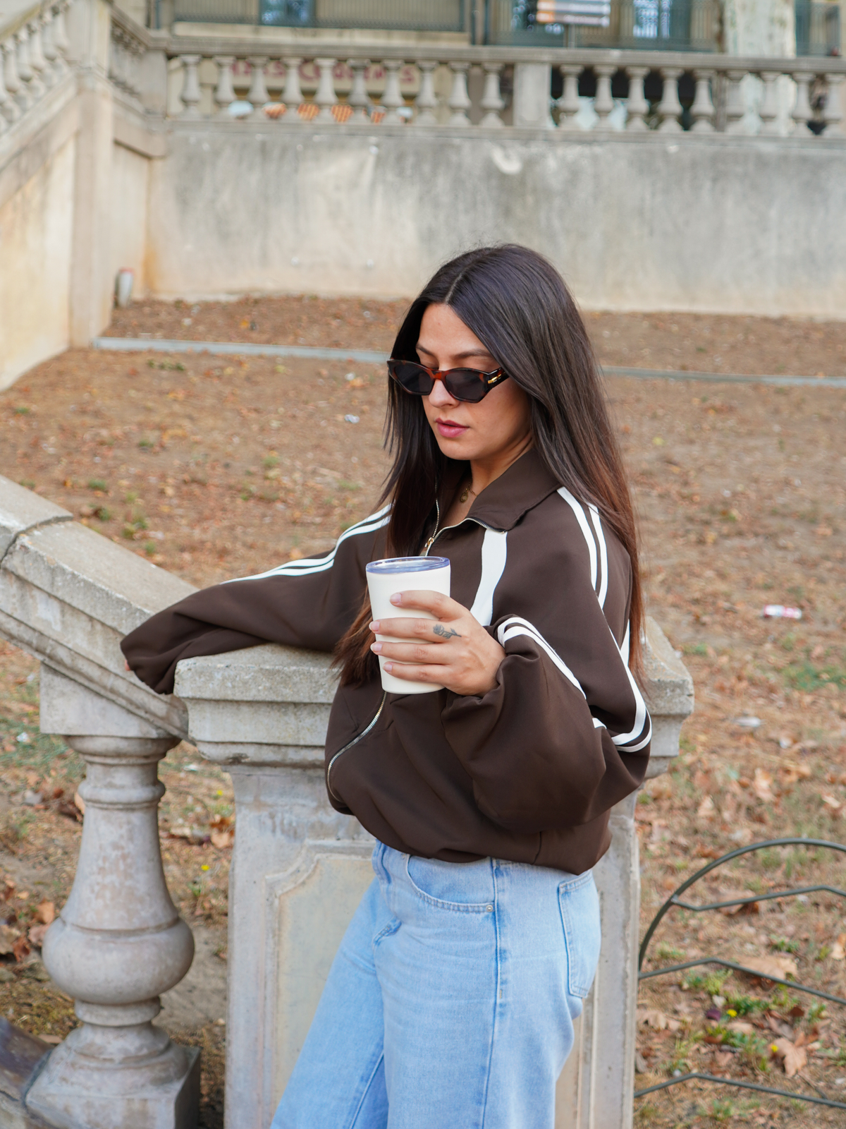 Ensemble sportwear chocolat