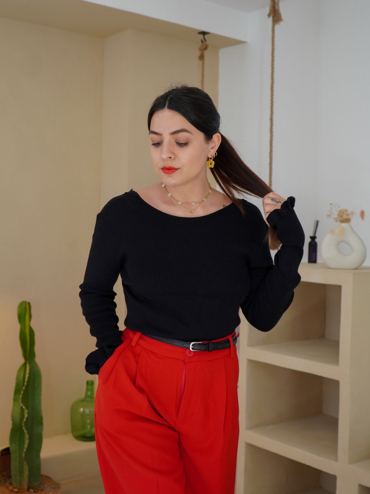 Top dos nu noir pré-commande