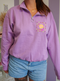 Sweat zippé l'âme soleil