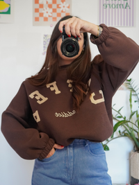 Sweat Coffee Addict chocolat