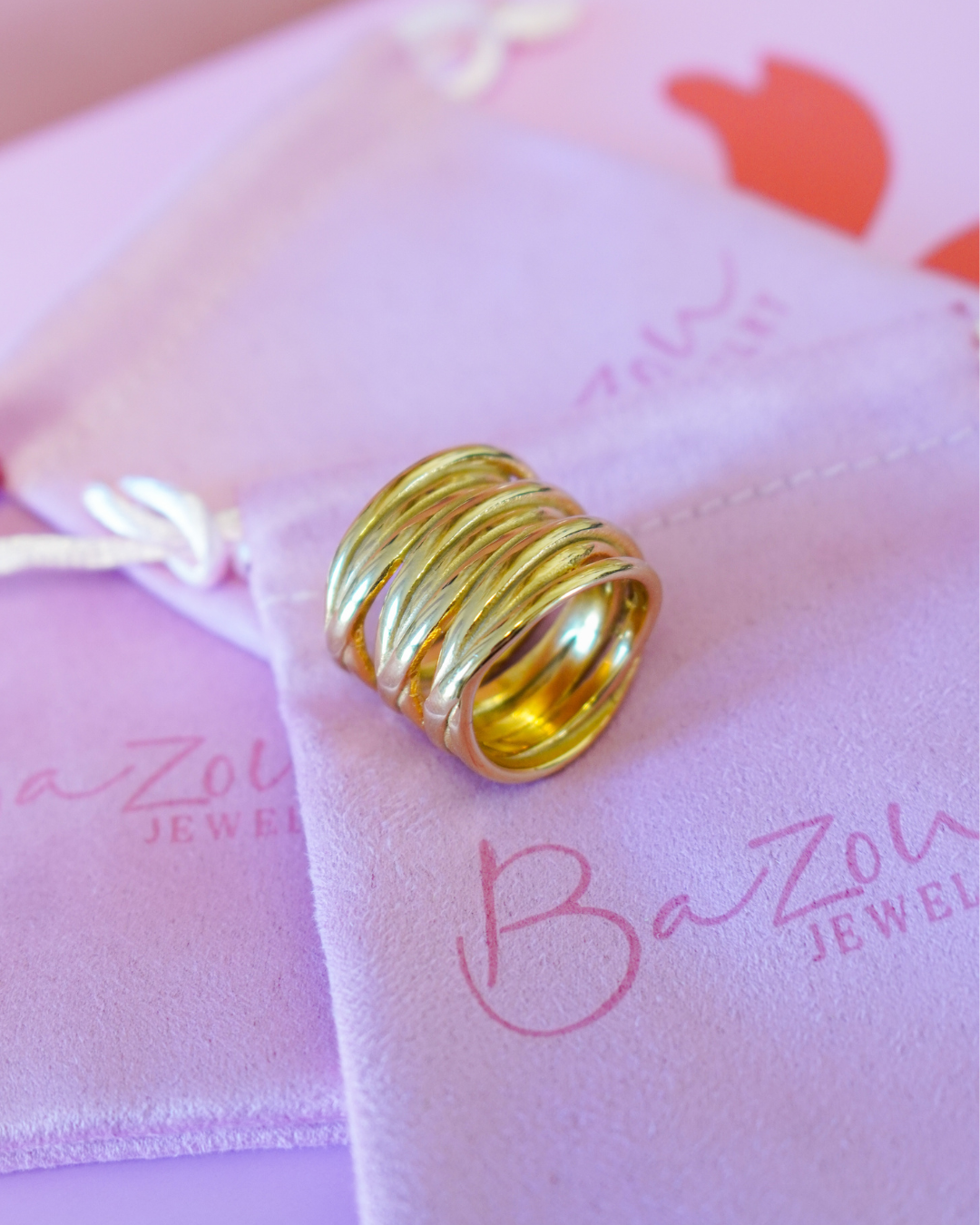 Bague multi-couches