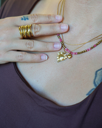 Collier triple cœur