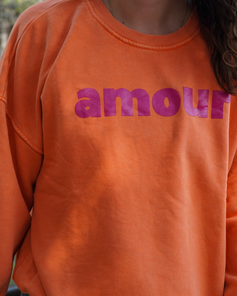 Sweat amour orange