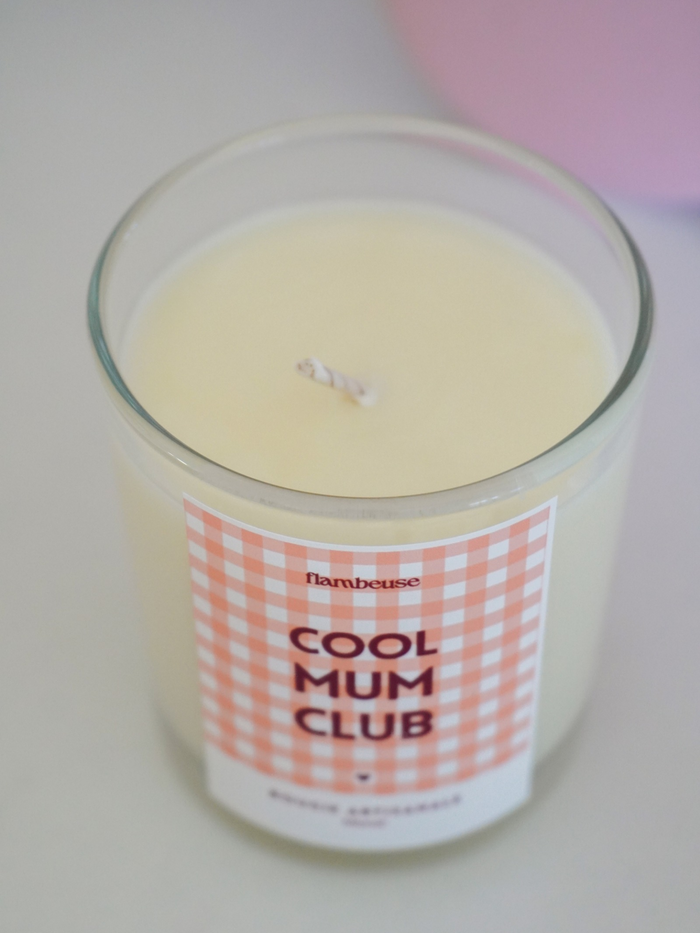 Bougie "Cool mum club"